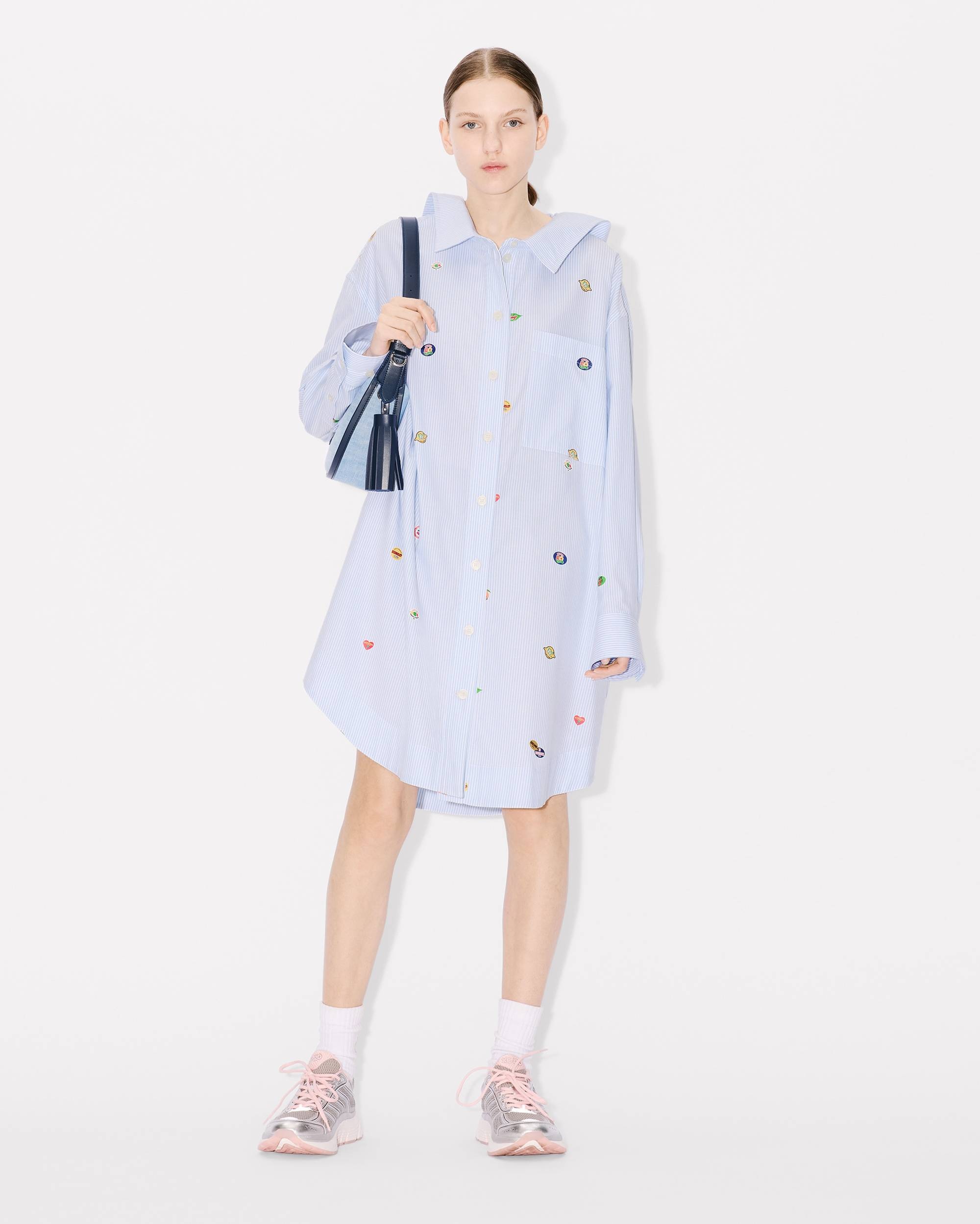 'KENZO Fruit stickers' shirt dress - 4