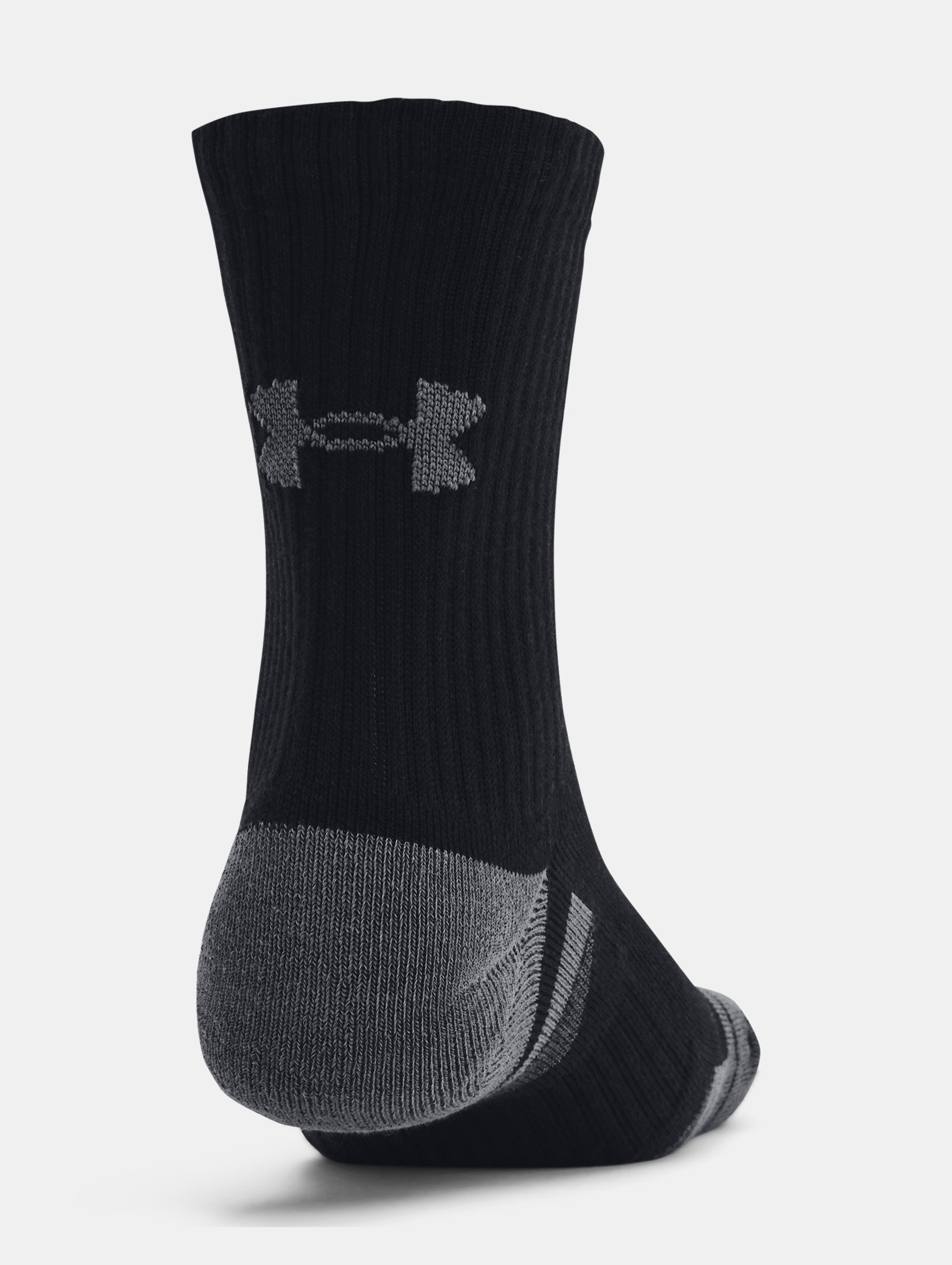 Unisex UA Performance Cotton 3-Pack Mid-Crew Socks - 2