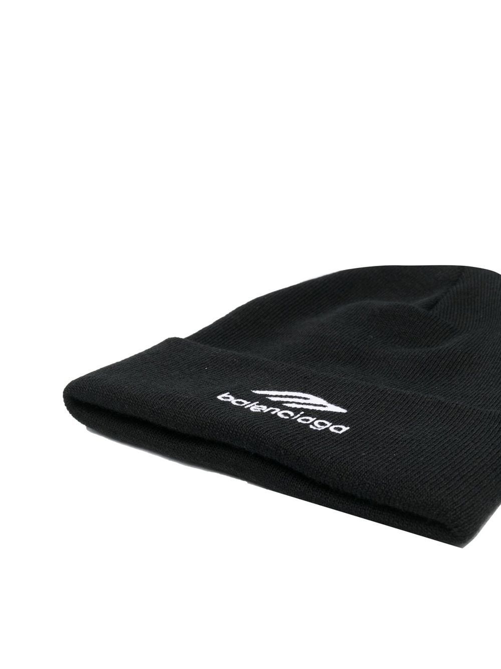 logo-embroidered sports-icon beanie - 2