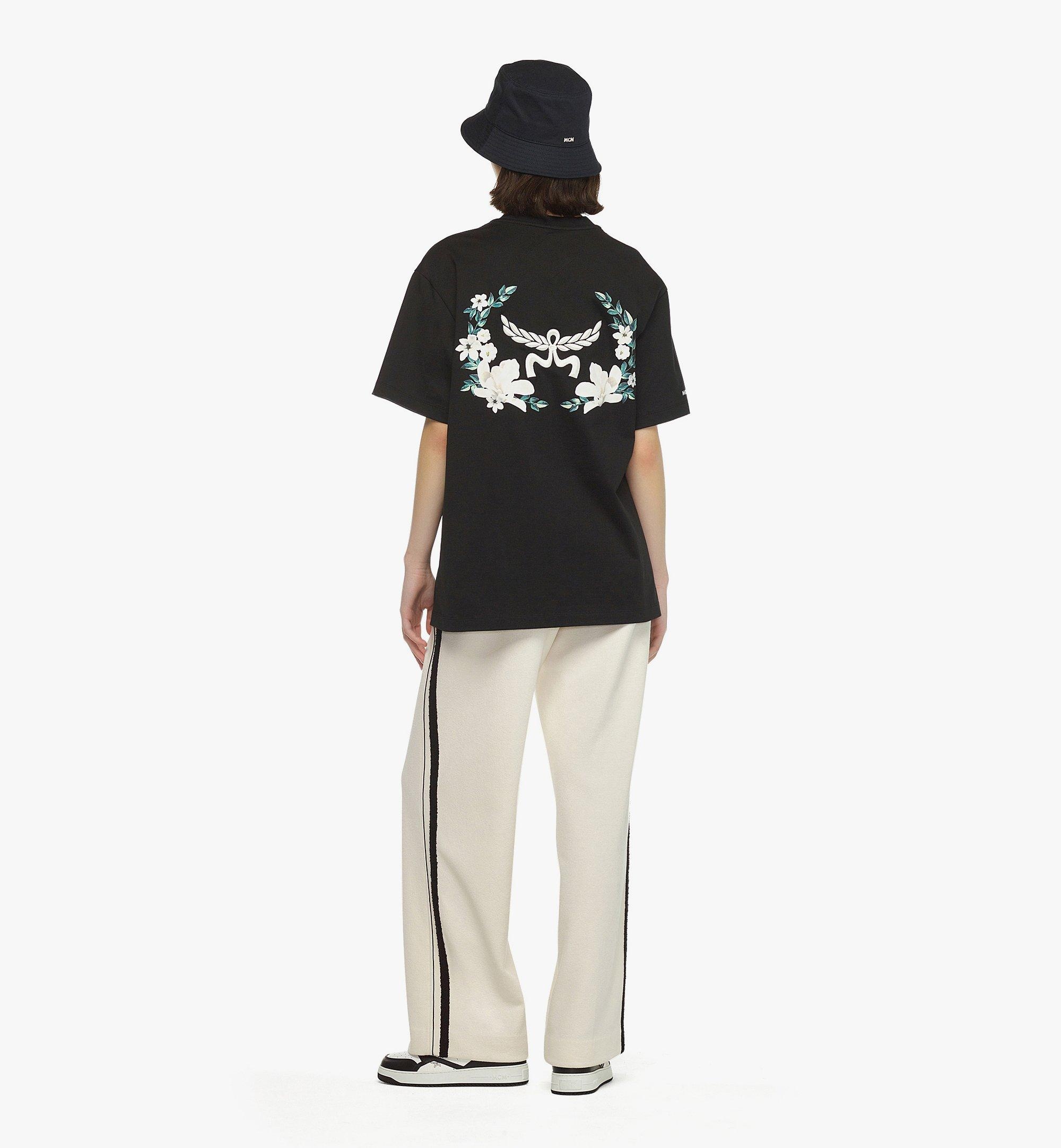 Floral Laurel T-Shirt in Organic Cotton - 6