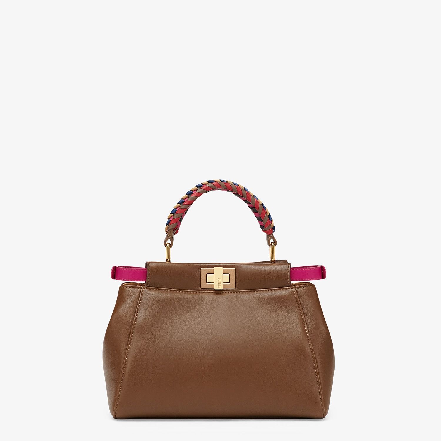 Brown leather bag - 3