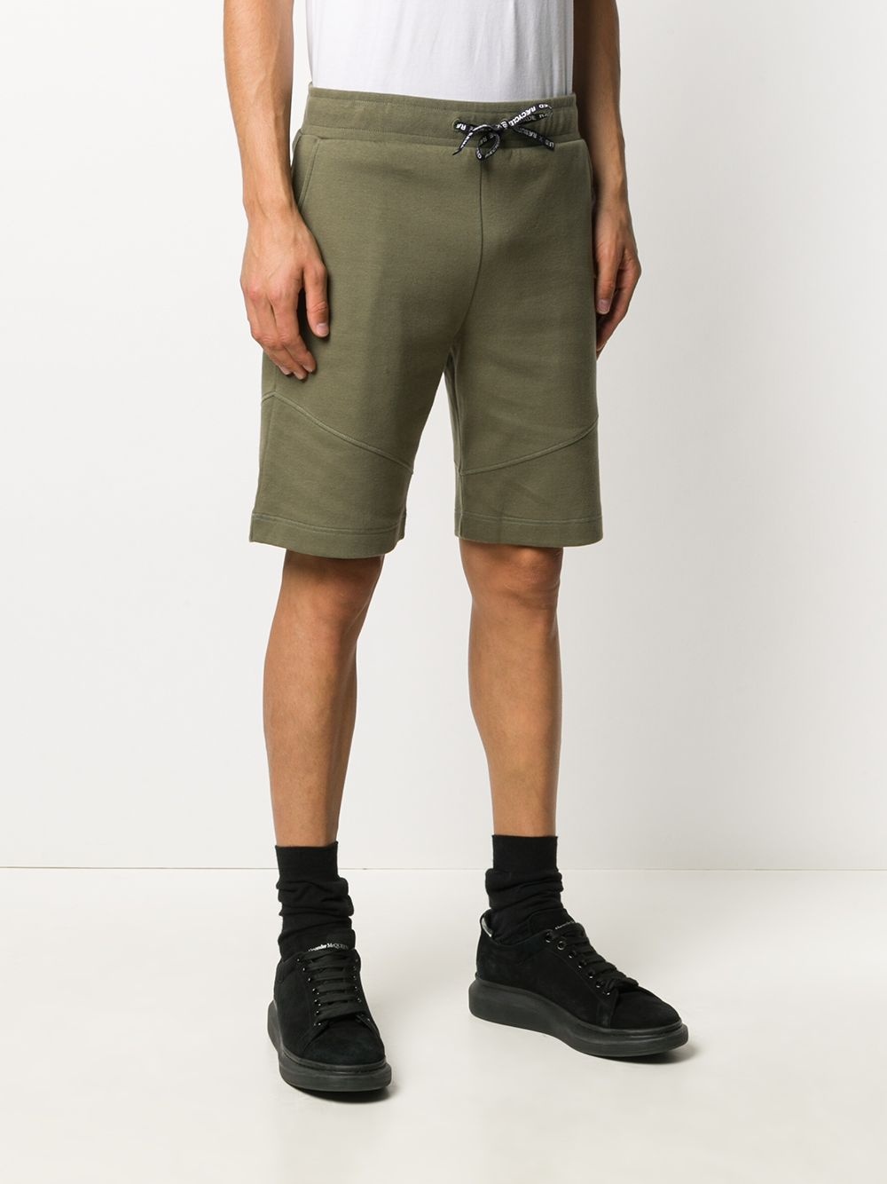 elasticated jogger shorts - 7