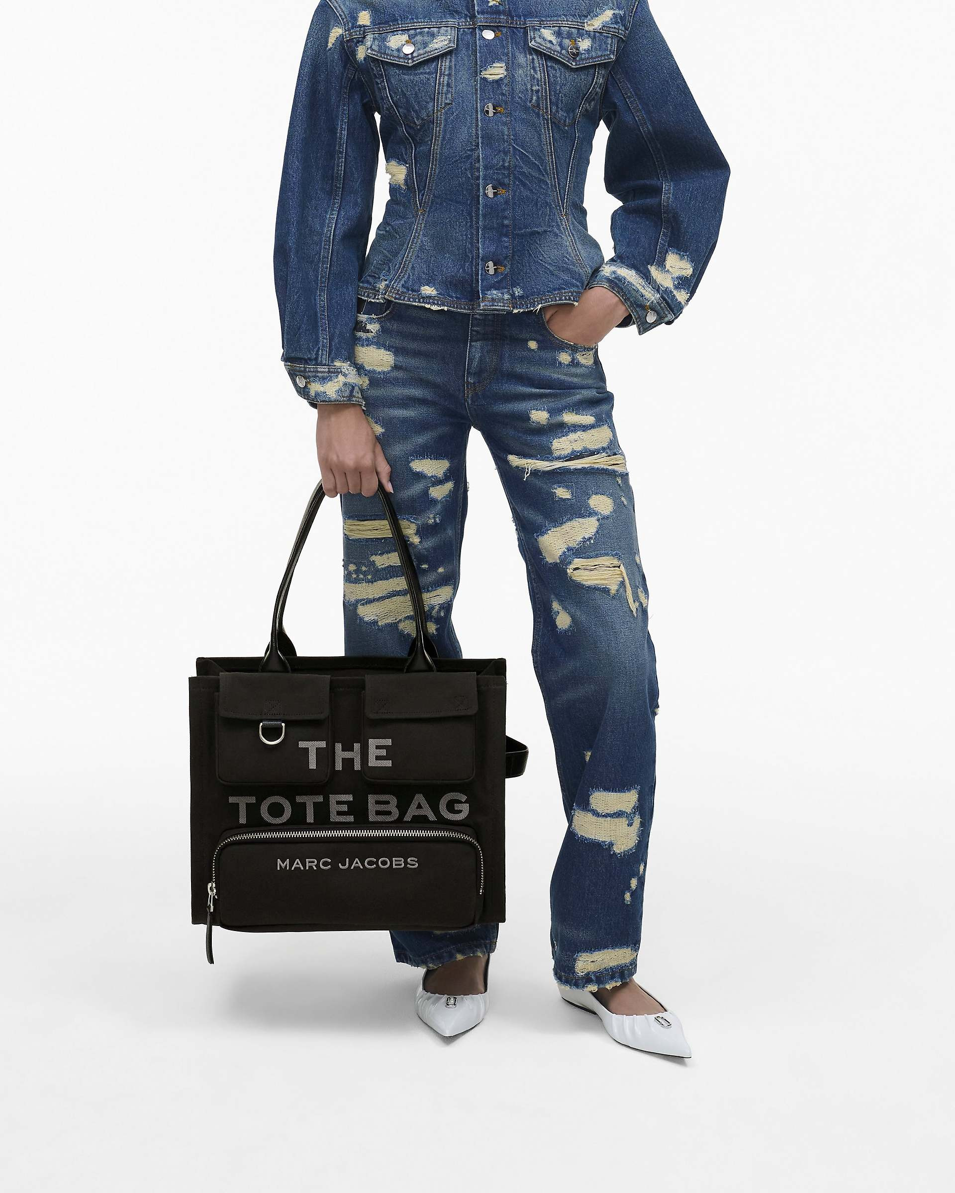 THE CARGO CANVAS LARGE TOTE BAG - 7