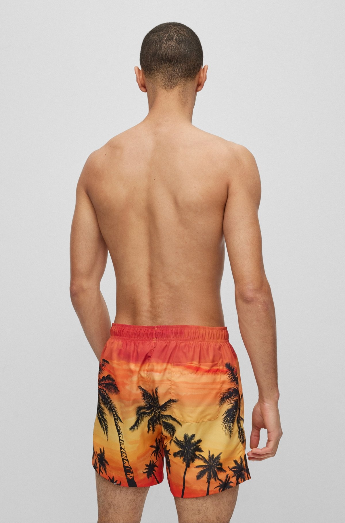 QUICK-DRY SWIM SHORTS - 4