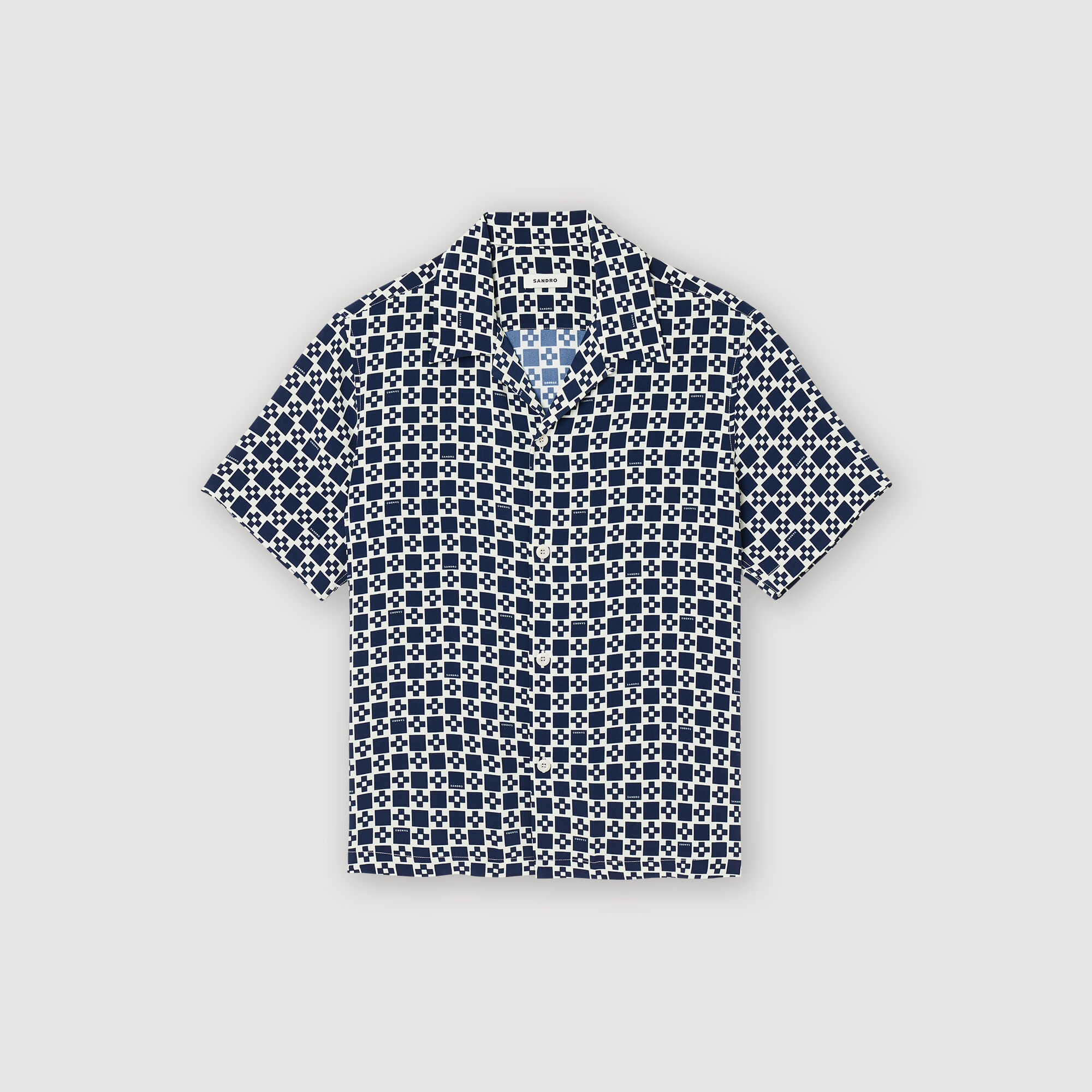 FLOWING SHORT-SLEEVED SHIRT - 1