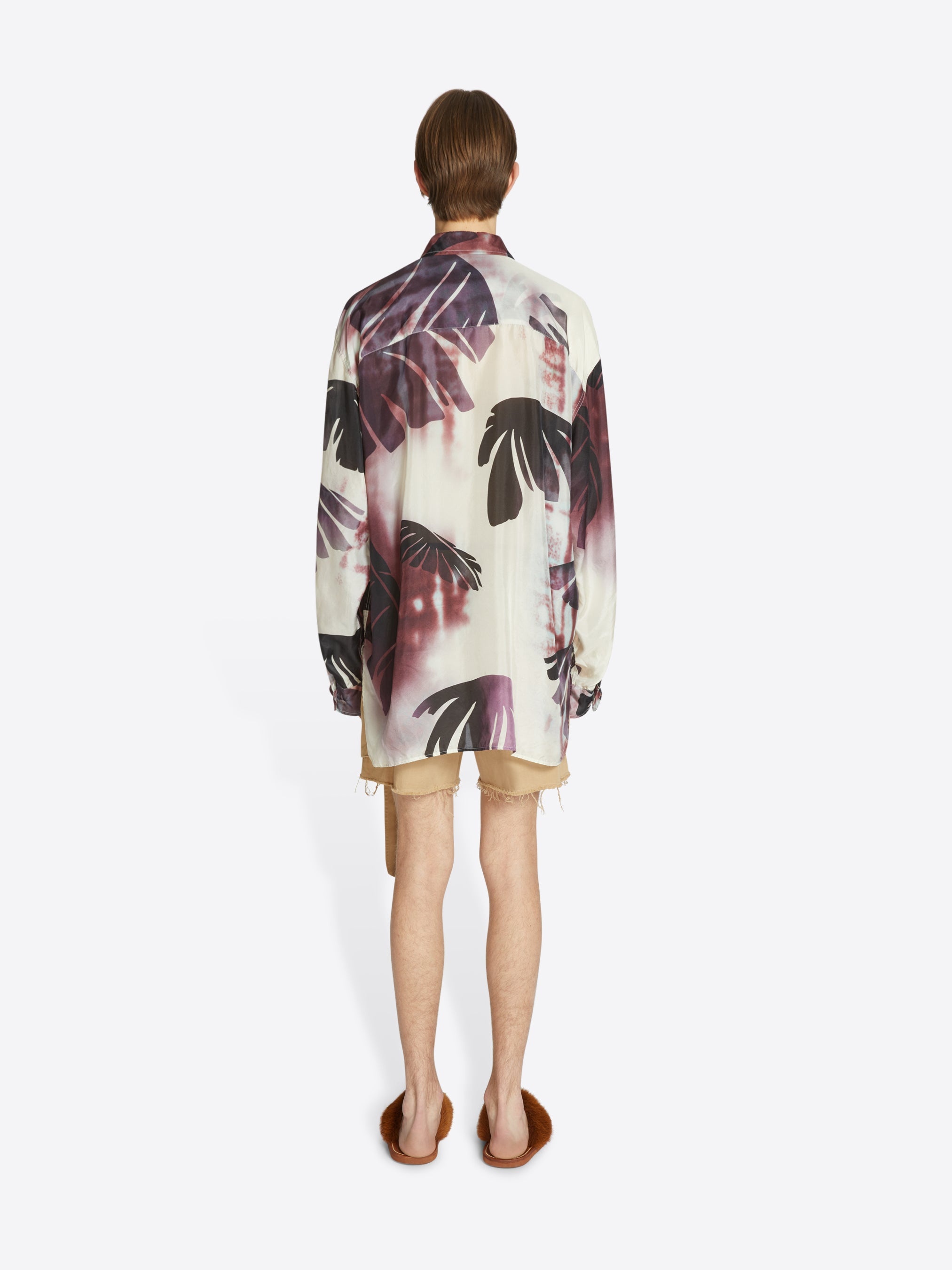 SILK UTILITY SHIRT - 4