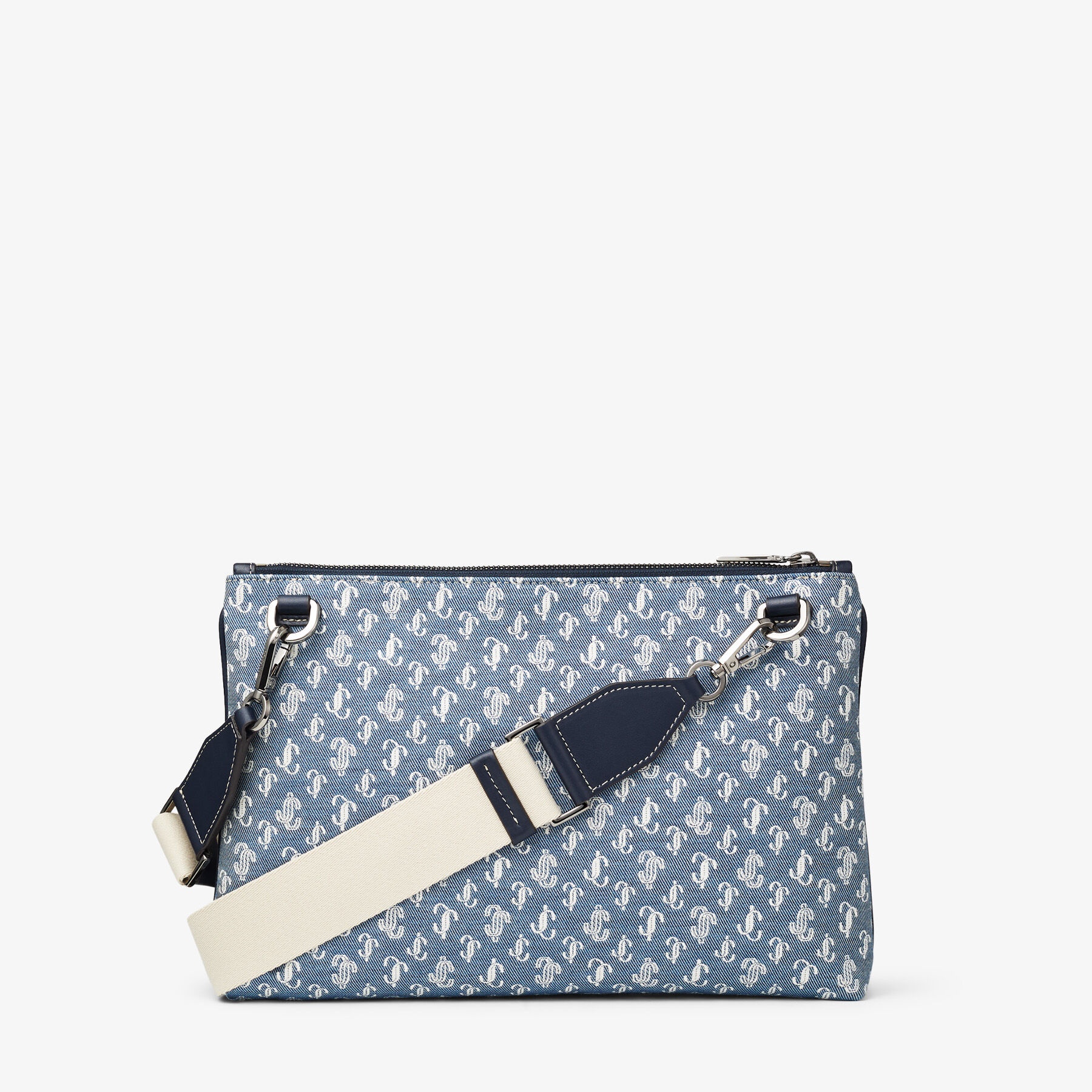 Kimi-N
Denim JC Monogram Crossbody Bag - 6