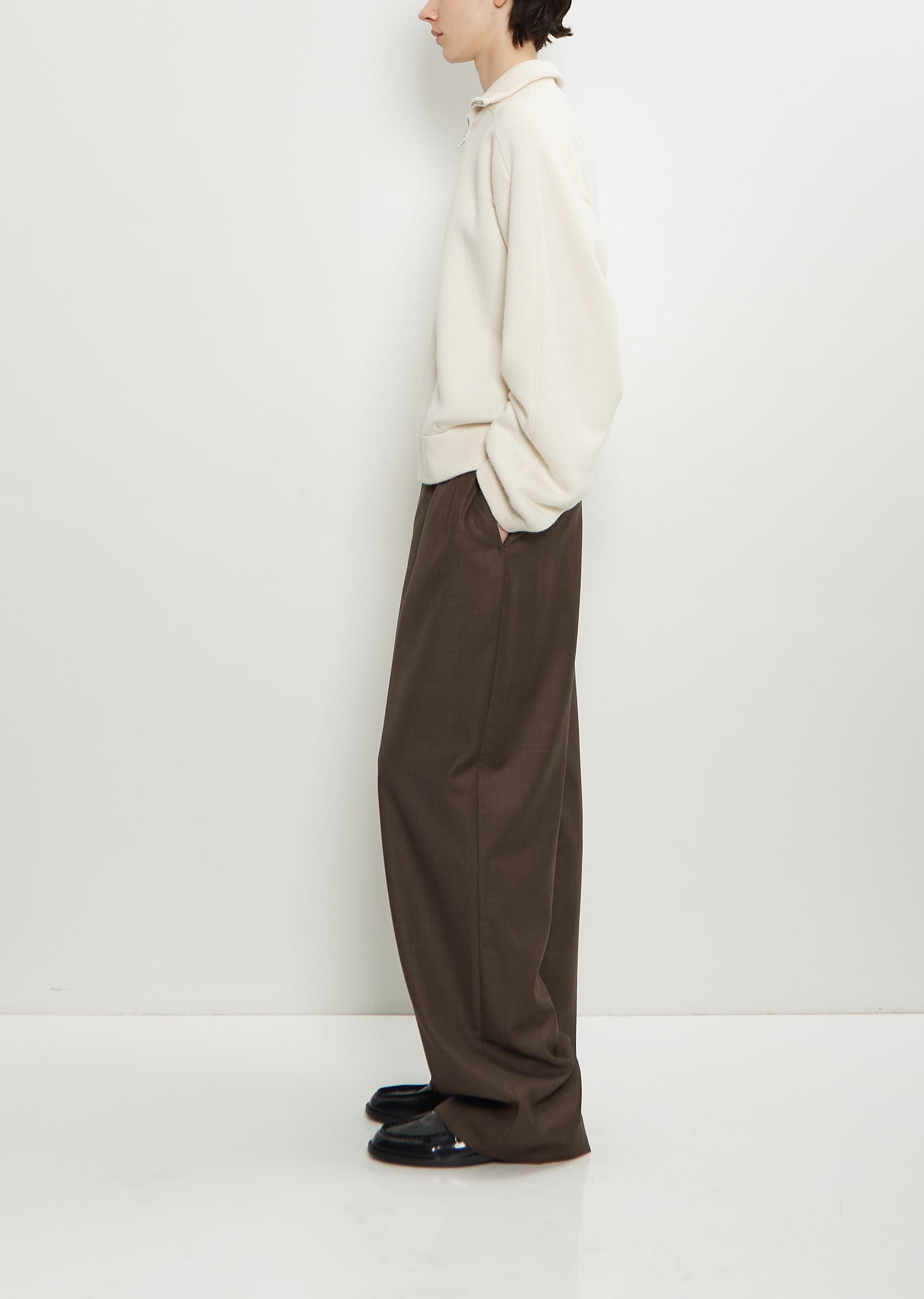 Dries Cashmere Stand Collar Sweater - 2