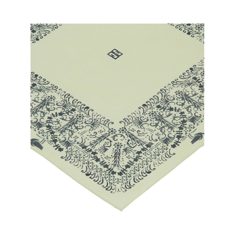 Givenchy Givenchy Bird Bandada Printed Scarf 'Lime' outlook