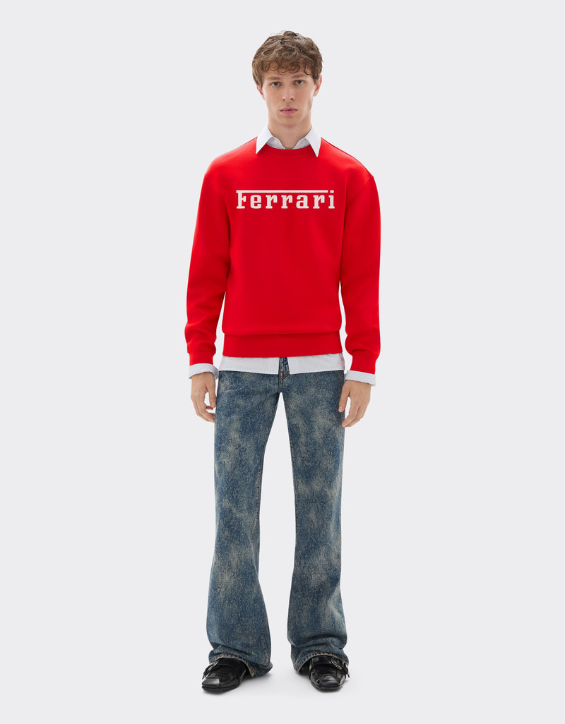 Ferrari Scuba sweatshirt with Ferrari logo outlook