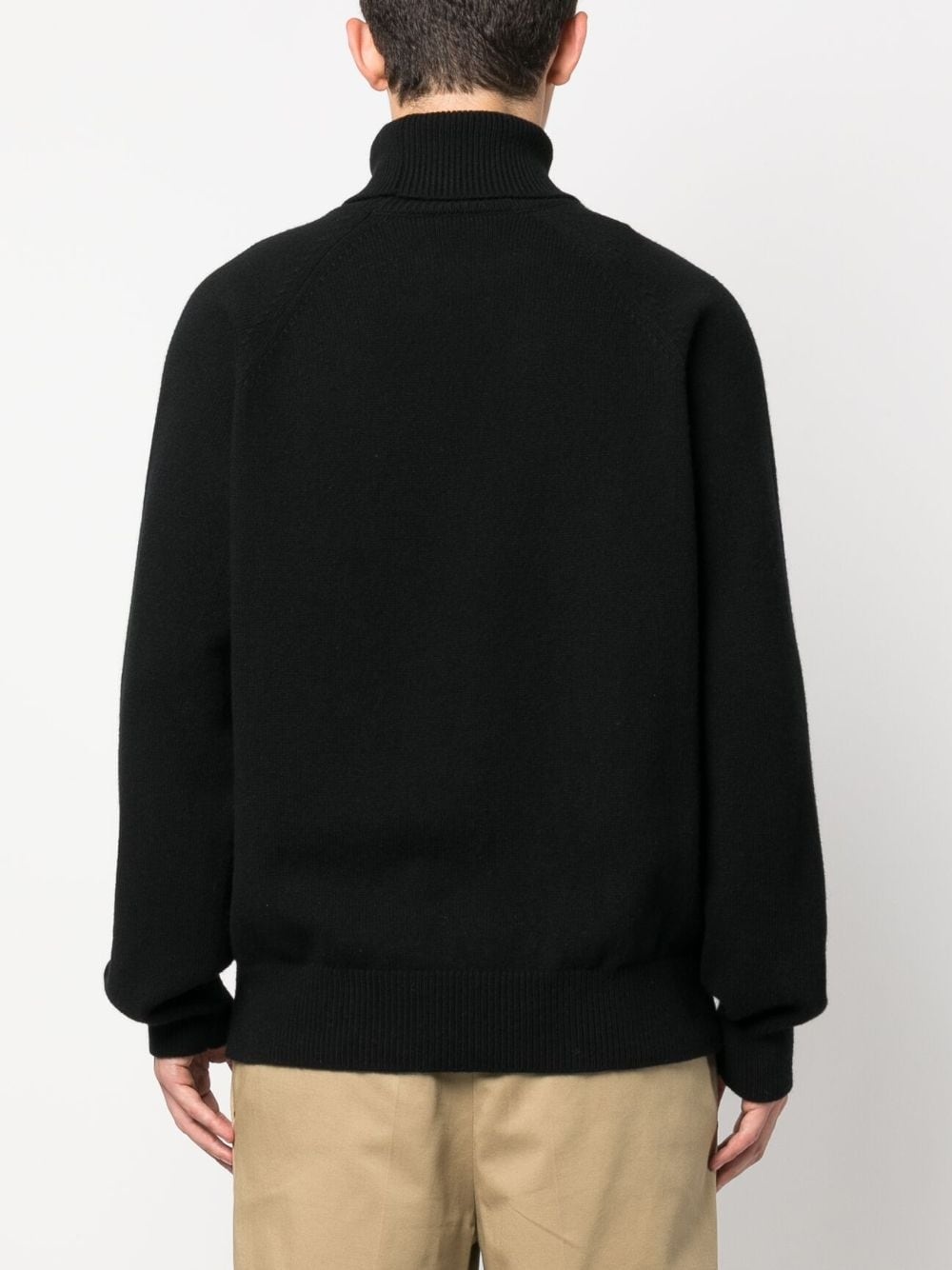 Boke Flower-patch wool jumper - 4