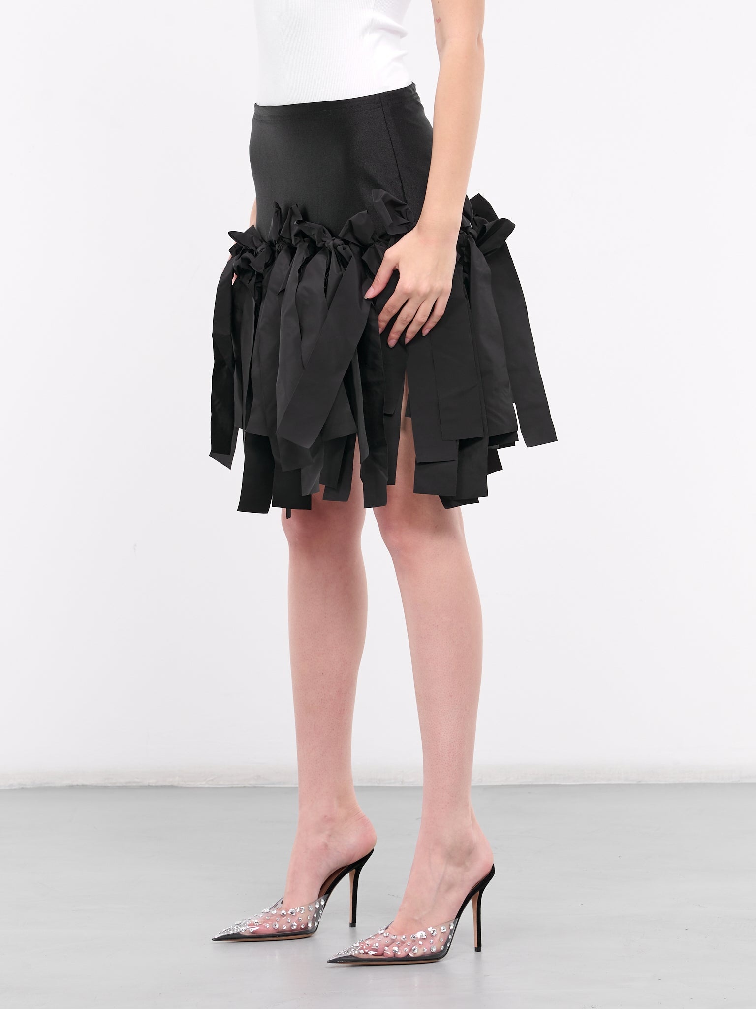 Bow Body-Con Skirt - 2