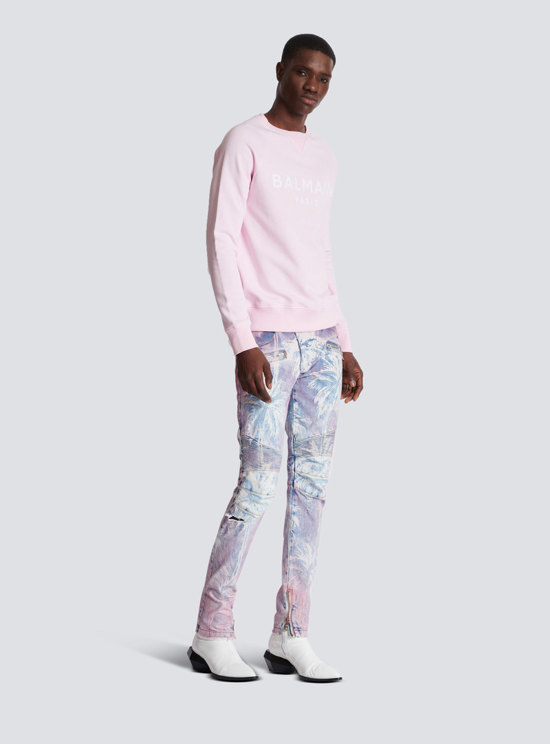 Balmain Paris printed sweatshirt 3