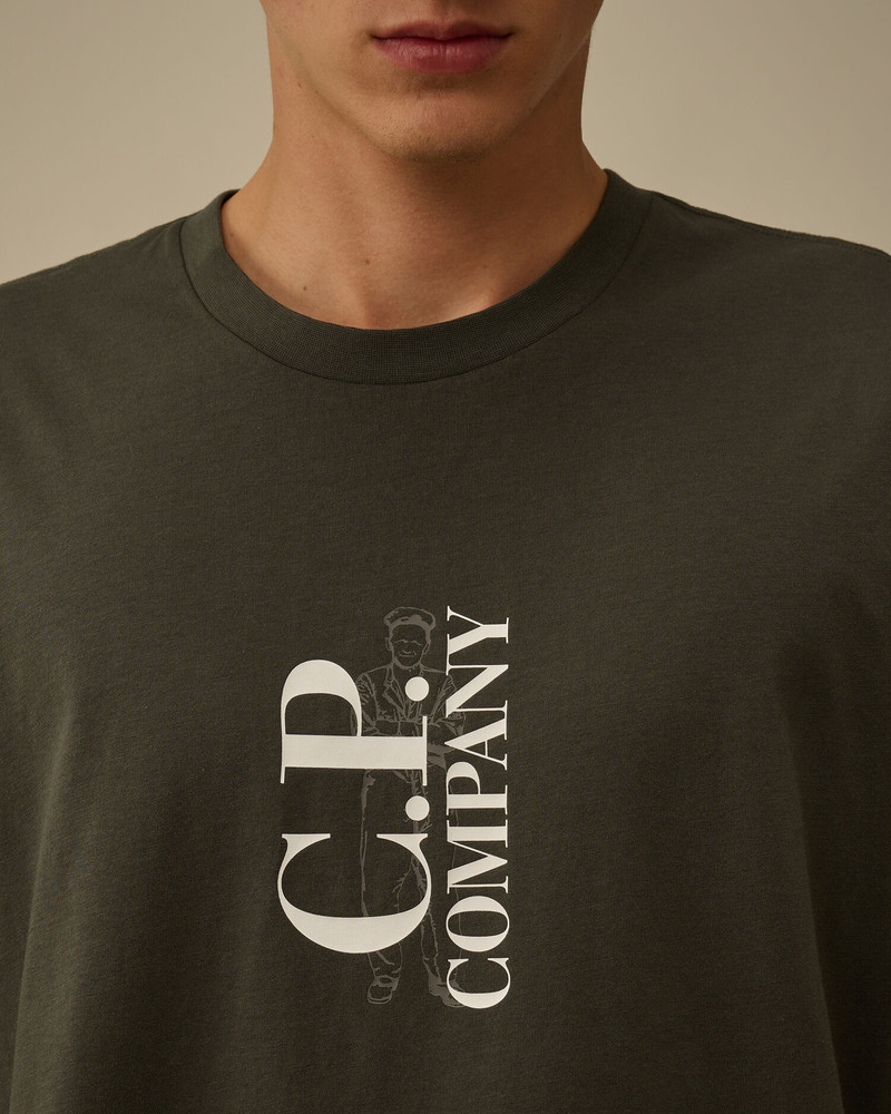 30/1 Jersey Short Sleeve Logo T-Shirt 5