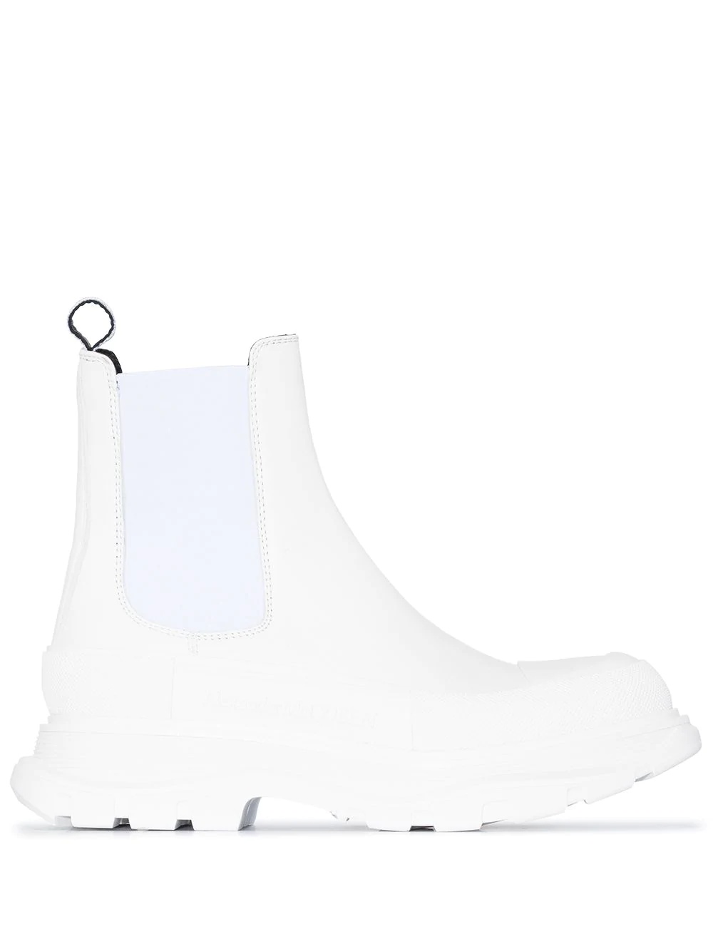 flatform sole ankle boots - 1