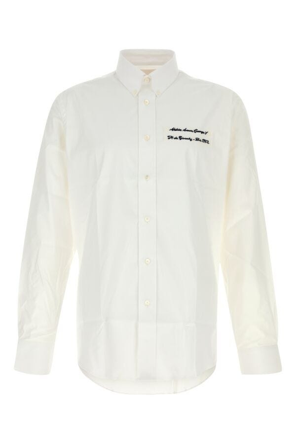 White poplin shirt - 1