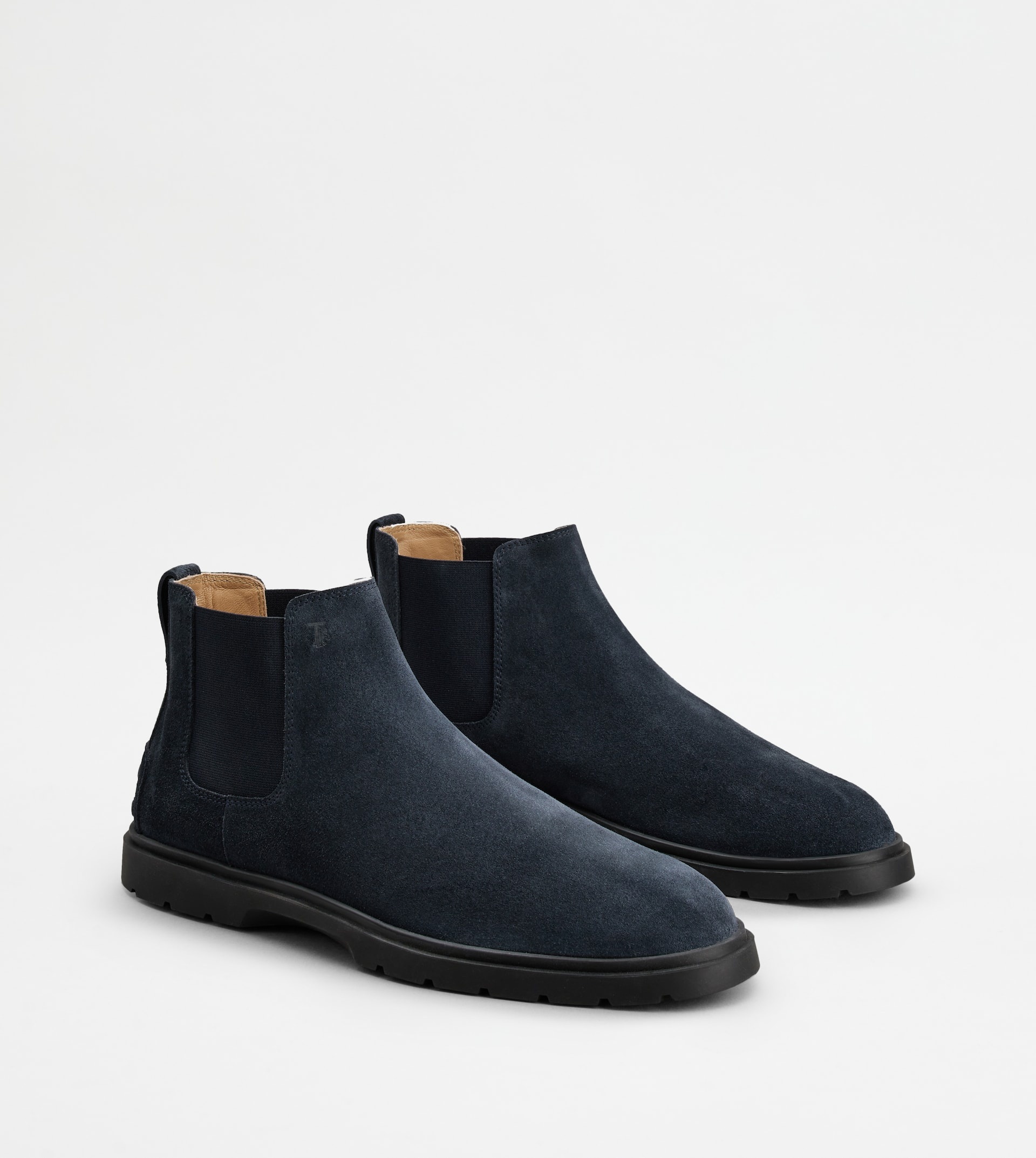 CHELSEA BOOTS IN SUEDE - BLUE - 3