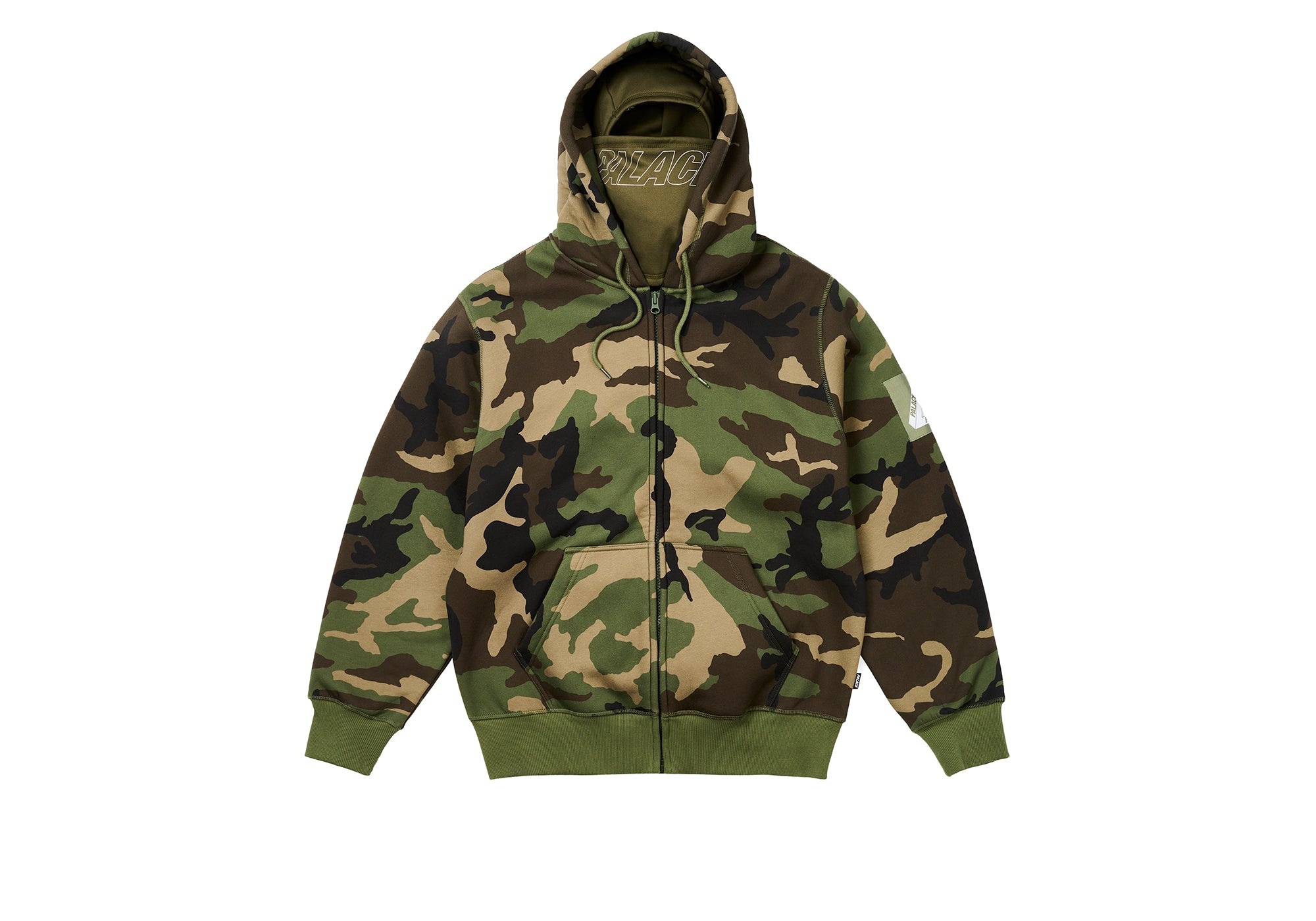 PALACE FACEMASK THERMAL HOOD CAMO | palace | REVERSIBLE