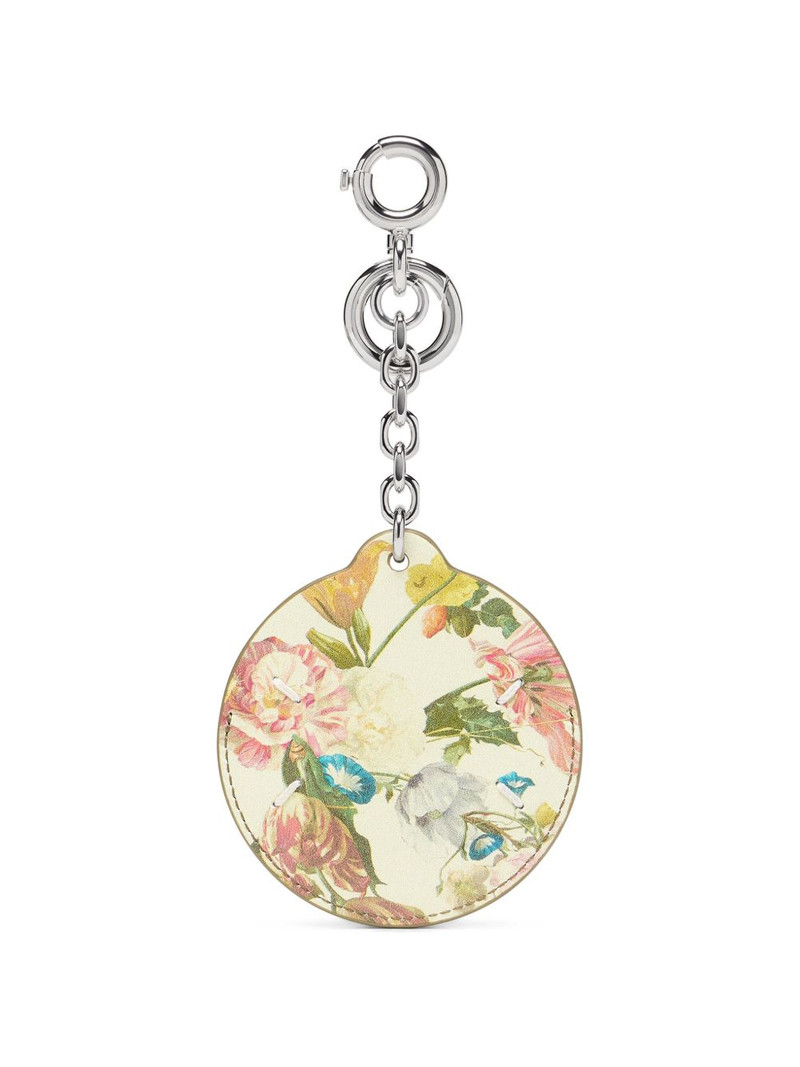 Maison Margiela floral-print keyring outlook