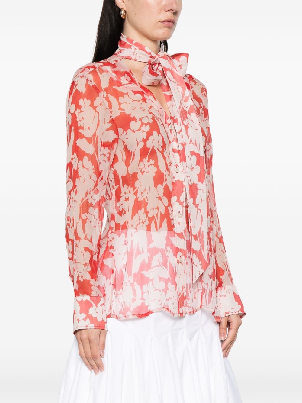 chiffon shirt - 3