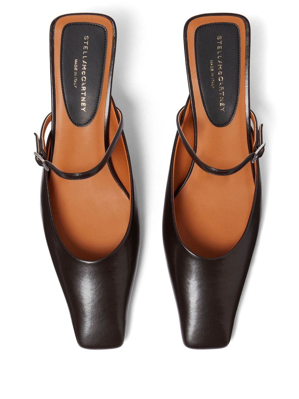 90mm square-toe mules - 4