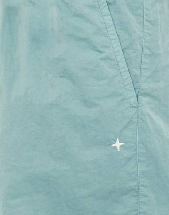B04G6 STONE ISLAND STELLINA_60% RECYCLED NYLON SKY BLUE - 3