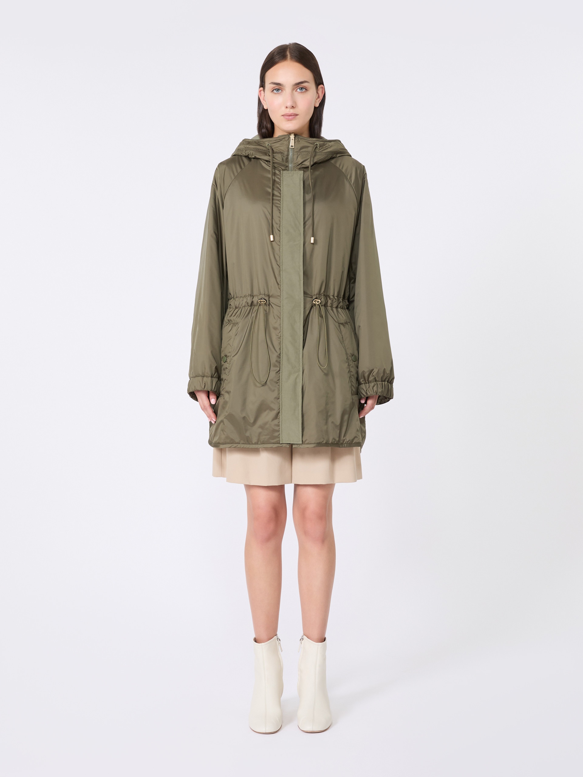 ALCAMO Reversible water-repellent canvas parka - 3