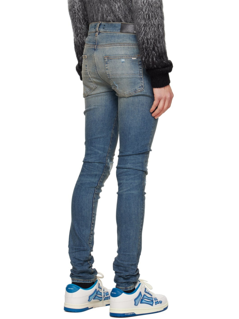 Blue MX1 Distressed Jeans 3