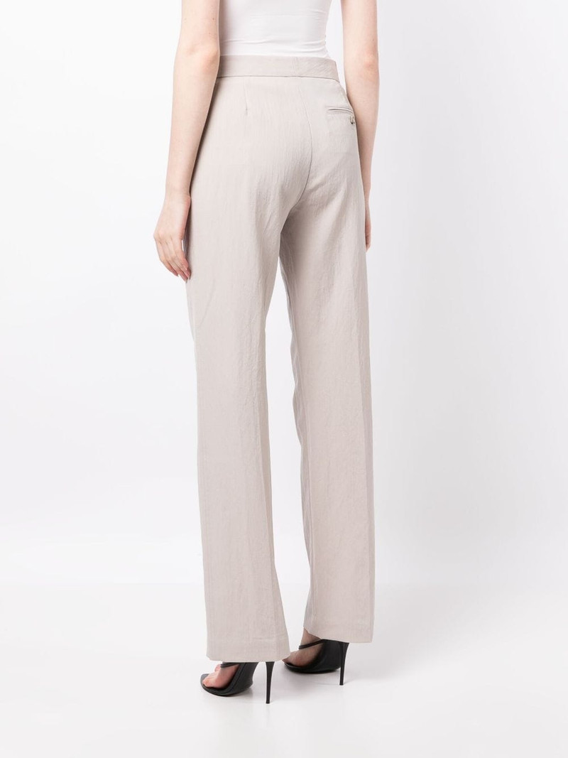 high-waist tailored 바지 4
