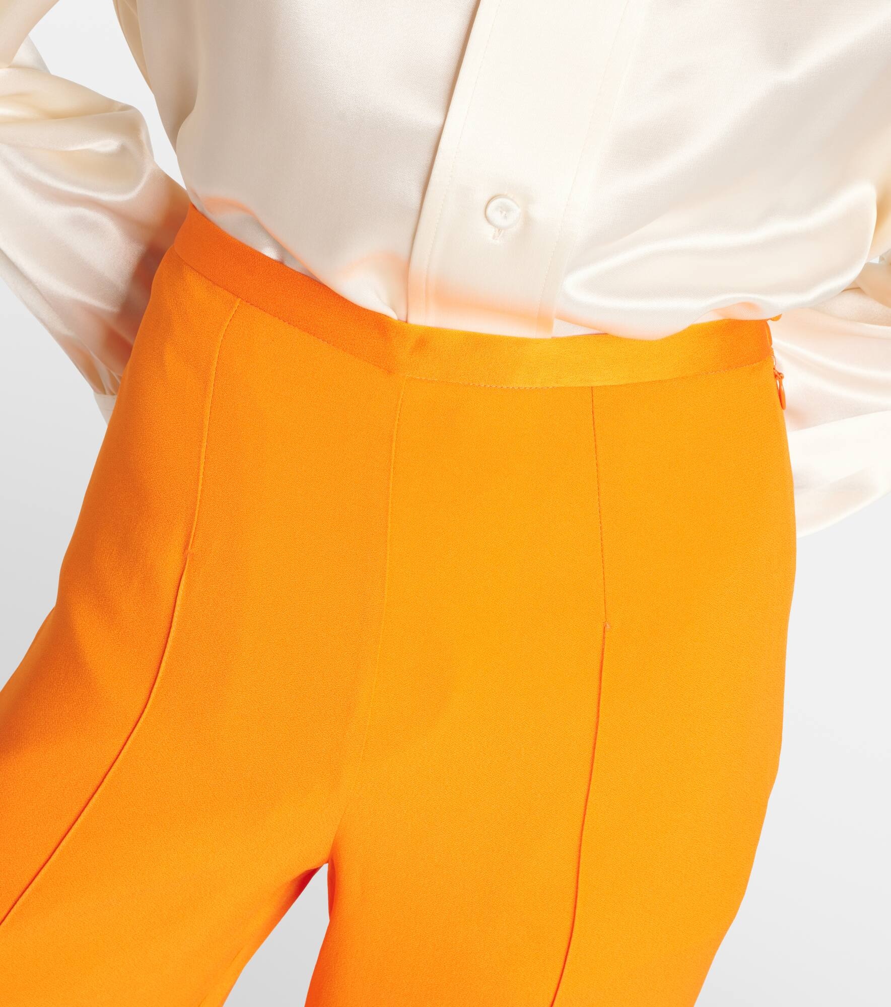 Marlene high-rise wide-leg pants - 4