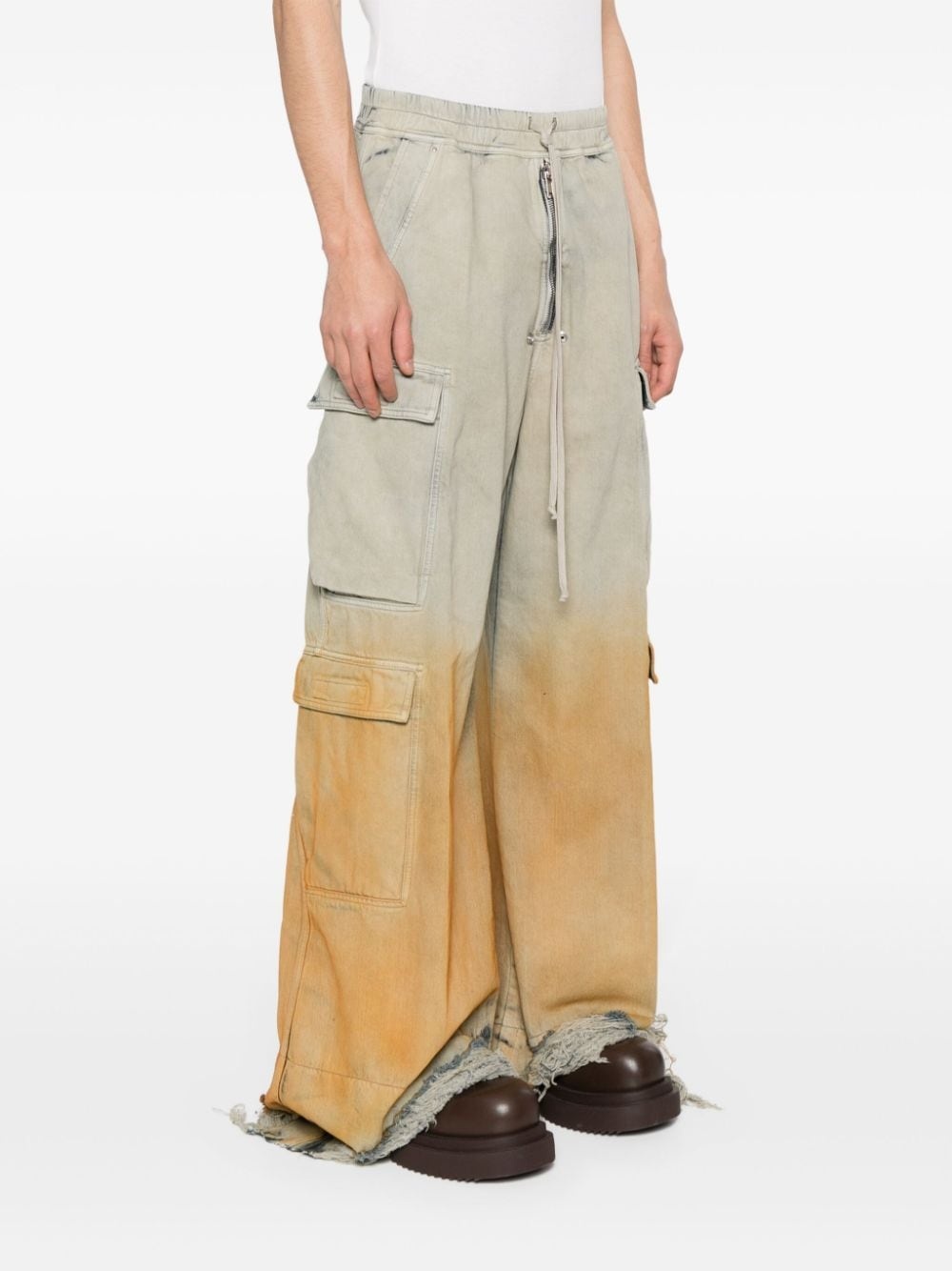 Double Cargo Jumbo Belas wide-leg jeans - 3