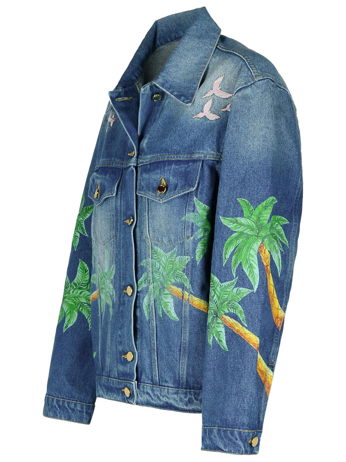 Casablanca Blue Denim Jacket Women - 2