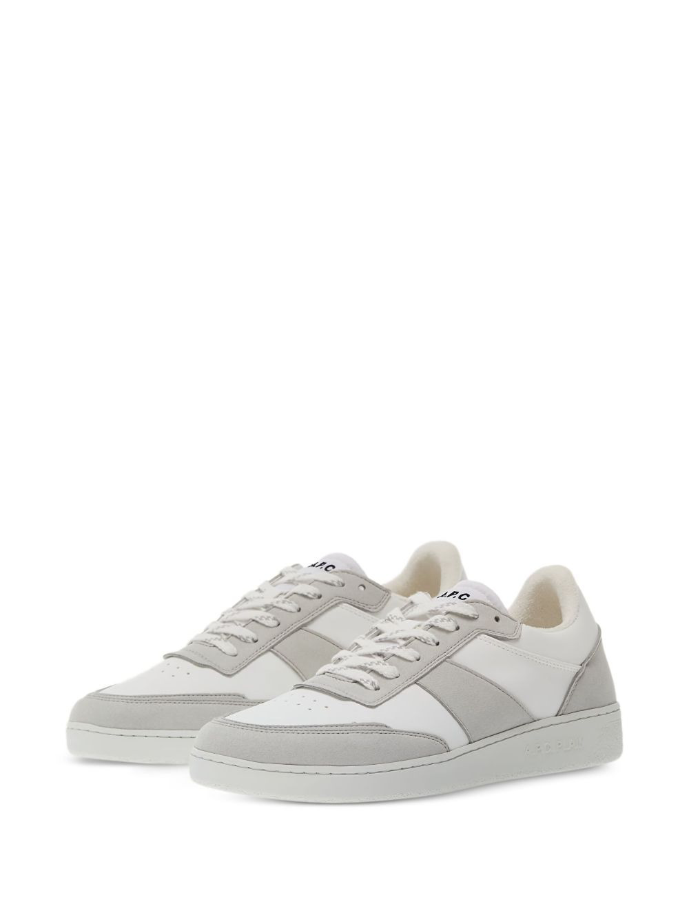 Plain panelled sneakers - 2