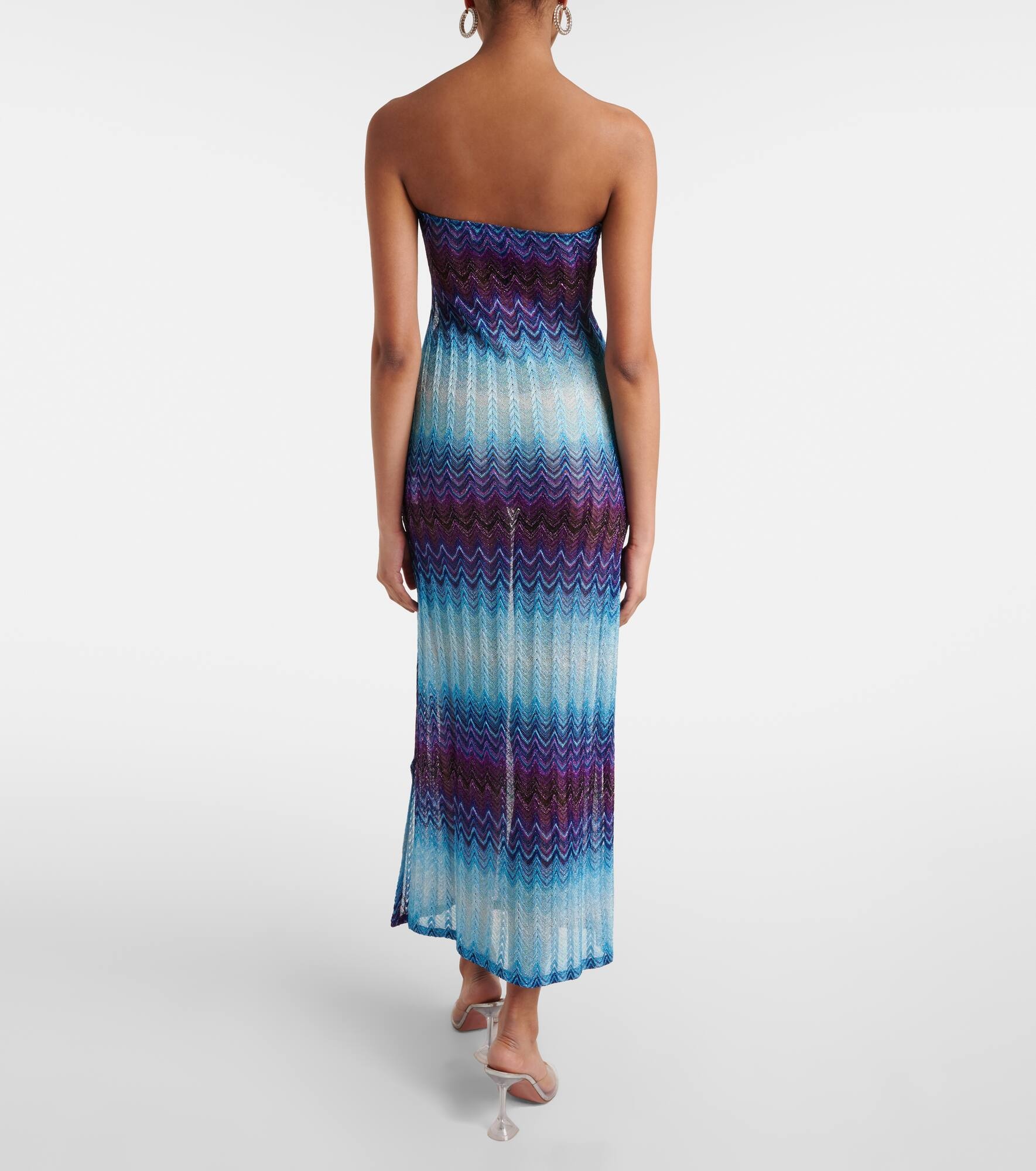 Lamé beach cover-up - 3