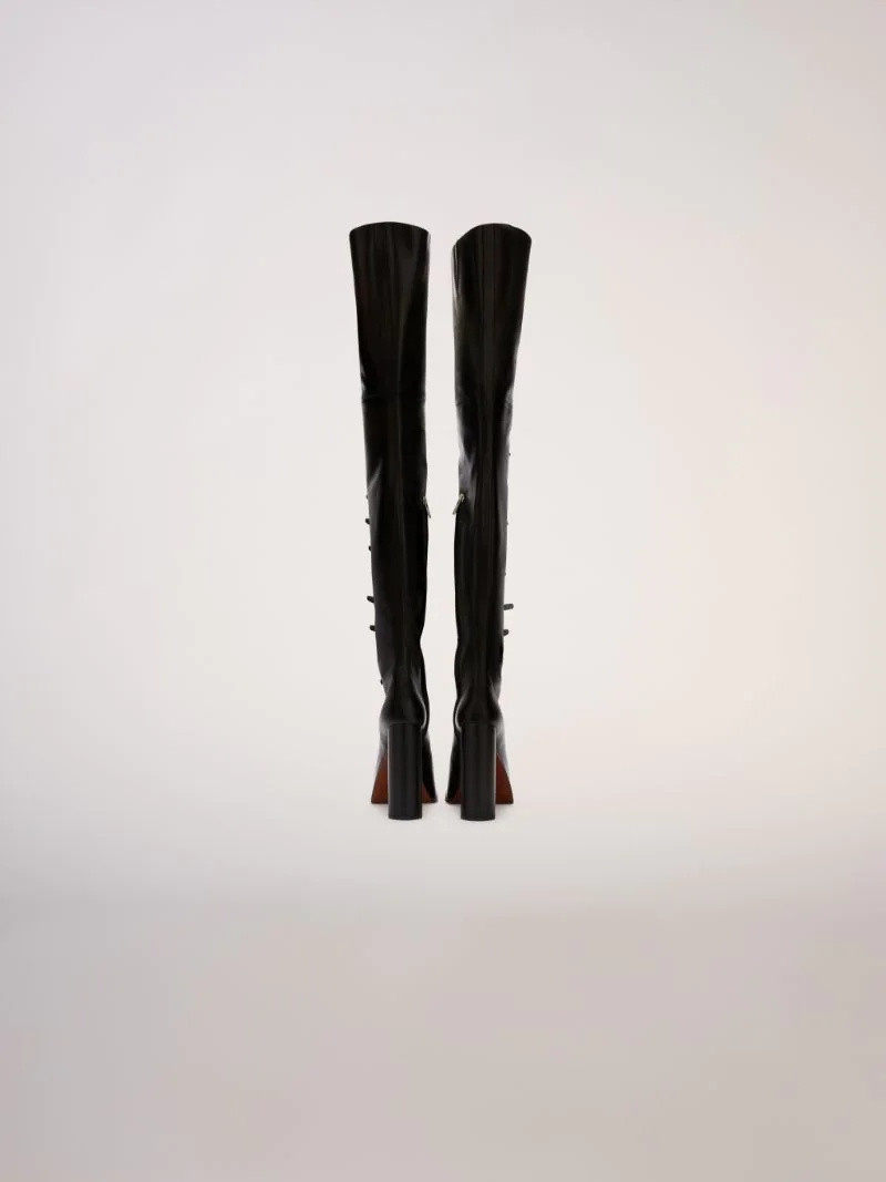 BUCKLE PLATEAU HIGH BOOT 4