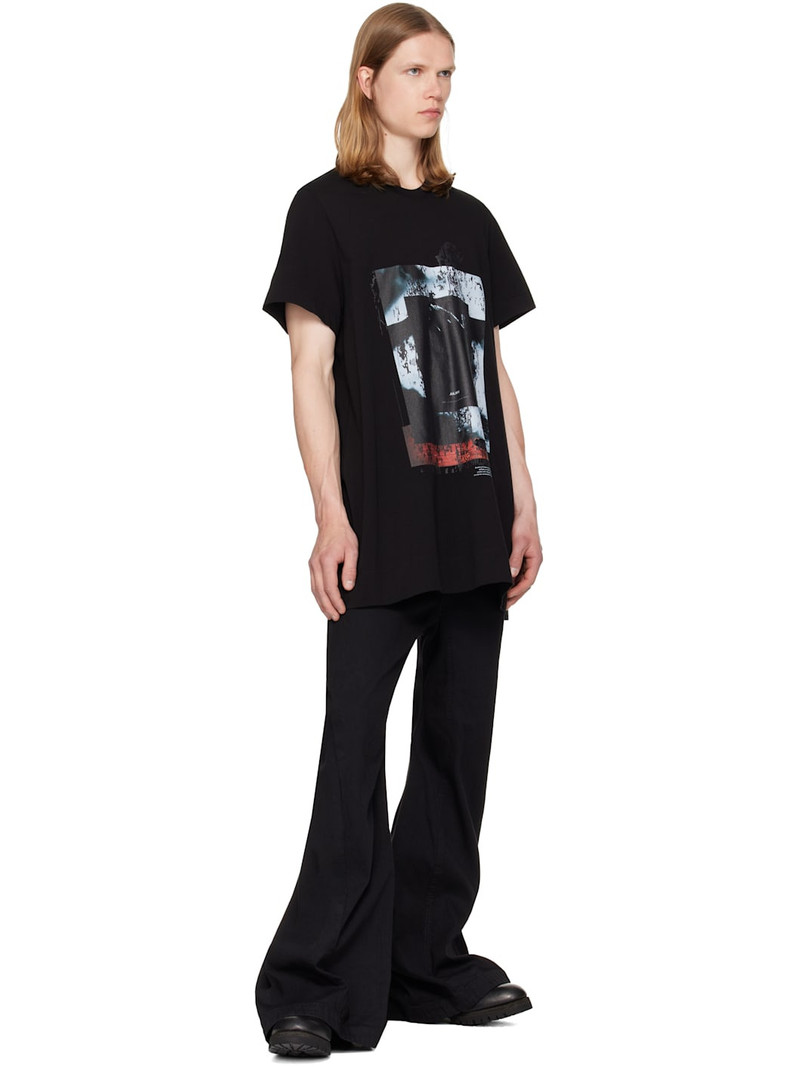 Julius Black Prayer Flare T-Shirt outlook
