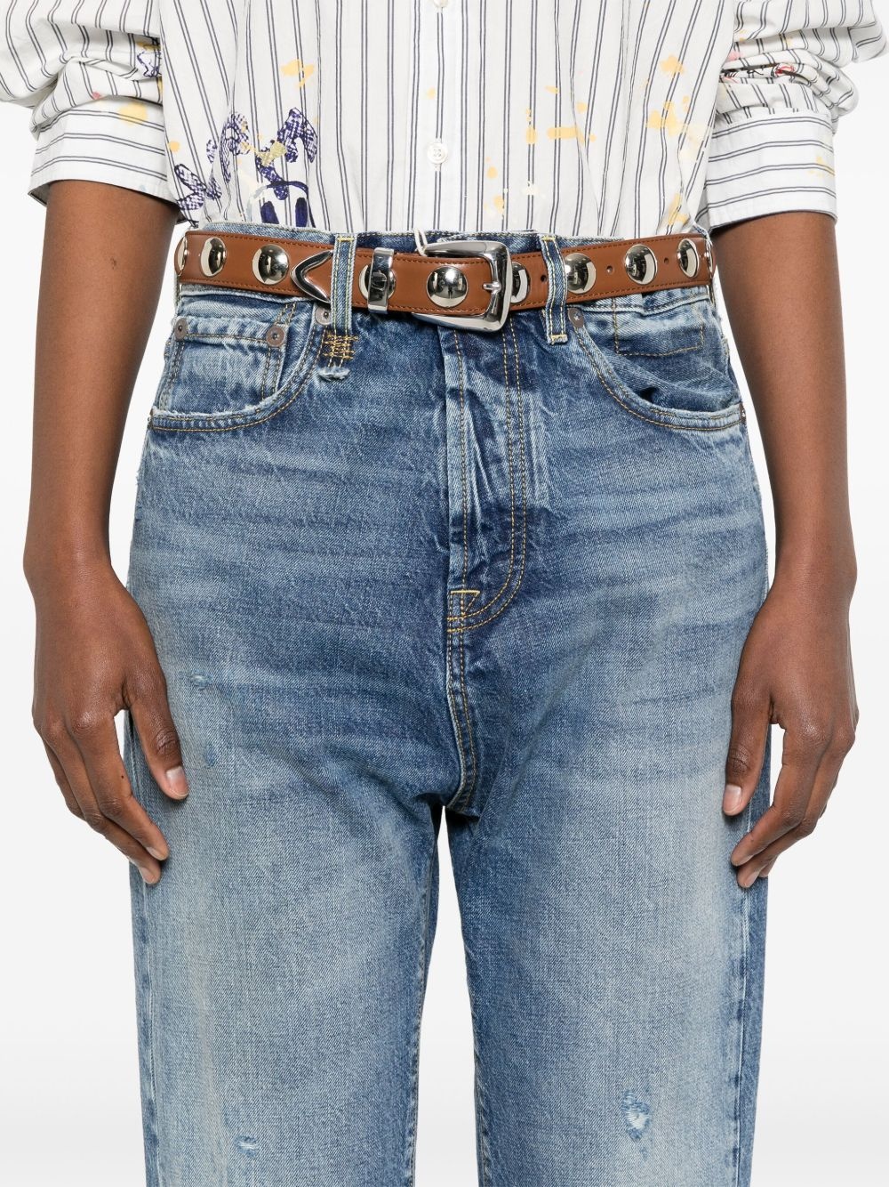 drop-crotch jeans - 5