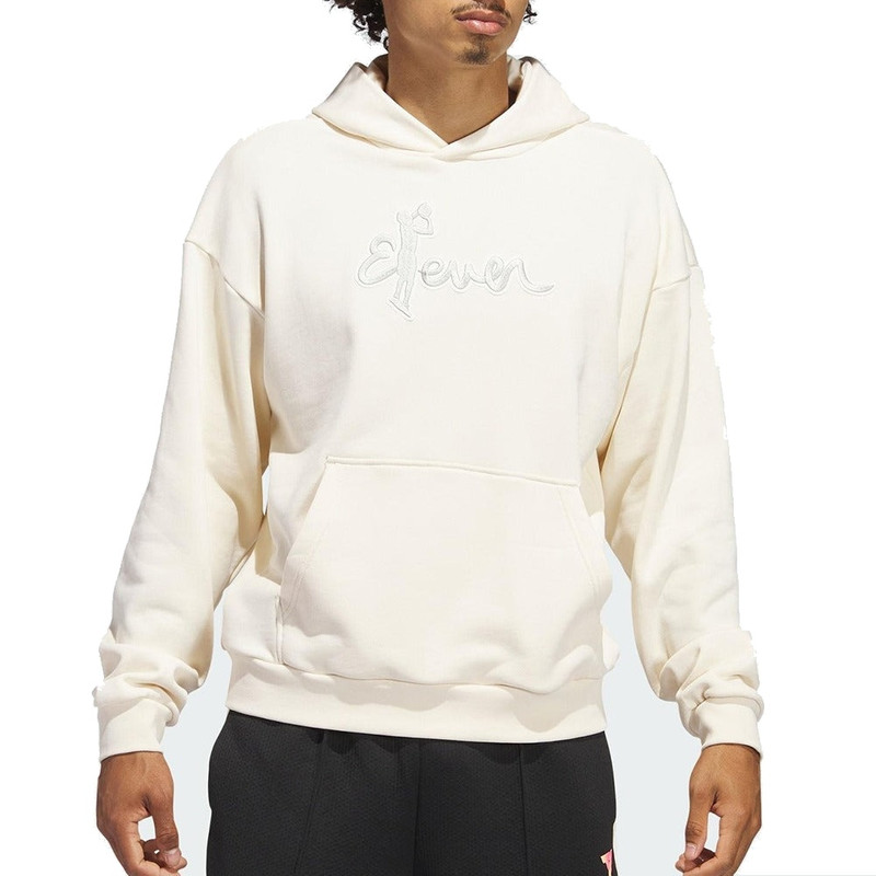 adidas adidas Trae Winterized Hoodie 'Beige' IL1619 outlook