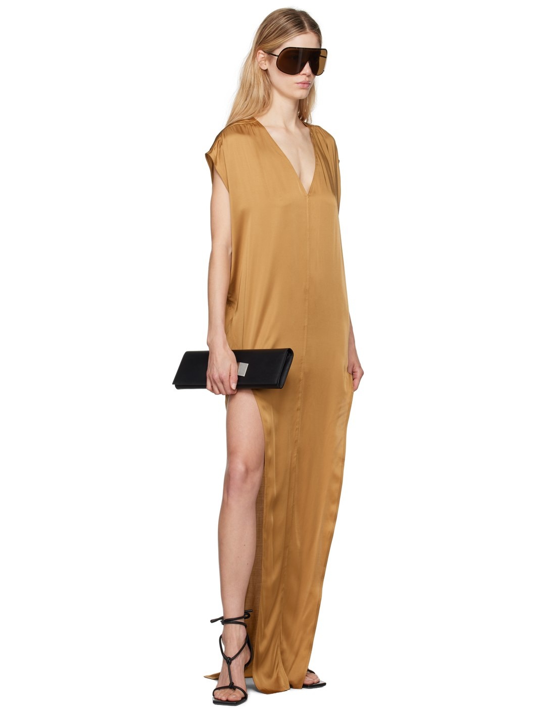 Yellow Porterville Arrowhead Maxi Dress - 4