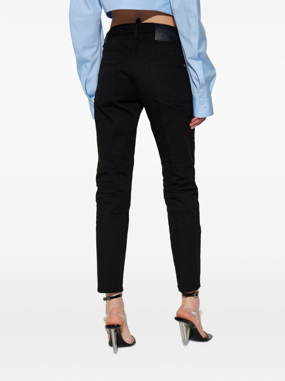 cropped jeans - 4