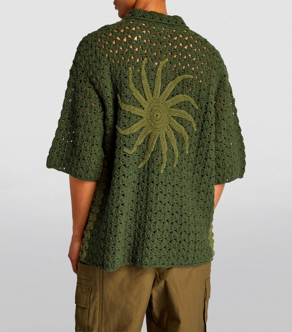 Cotton Crochet Shirt - 4