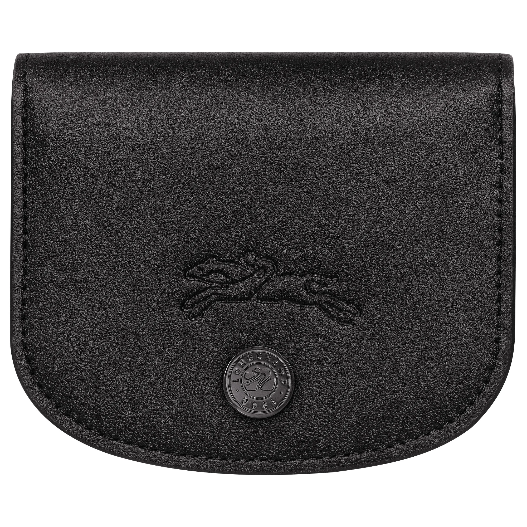 Le Pliage Xtra Card holder Black - Leather - 1