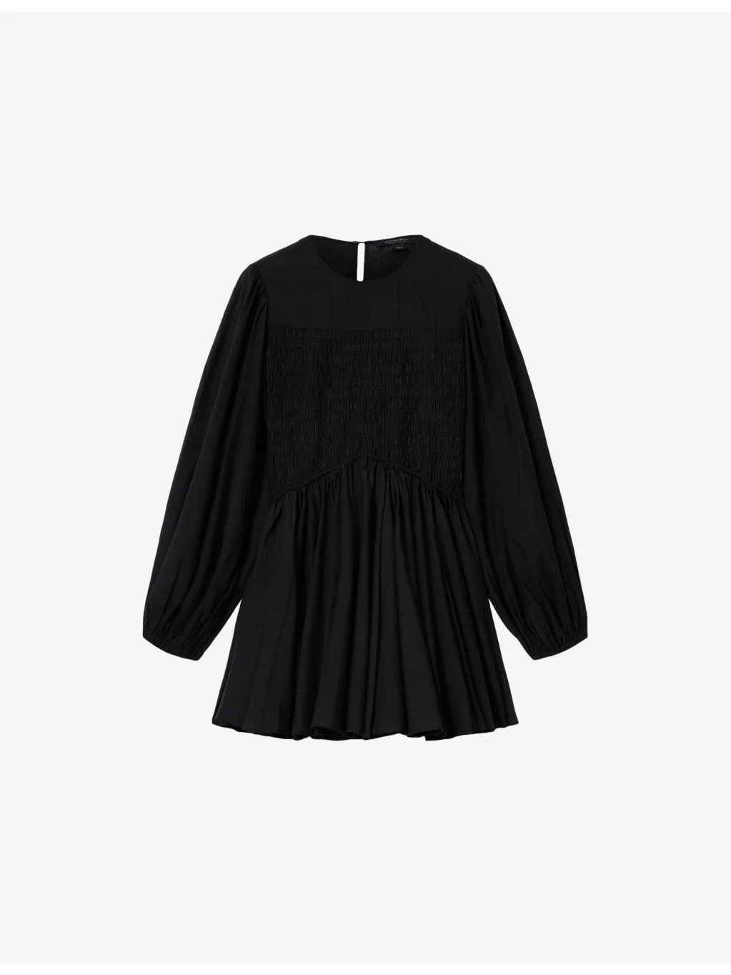 Chia Leopard-Print Cotton-Blend Mini Dress - 1