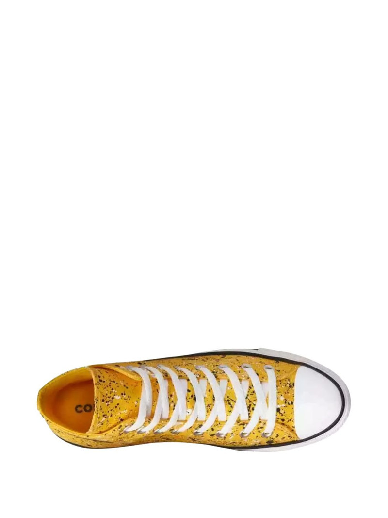 Converse Chuck Taylor All Star paint splatter high sneakers outlook