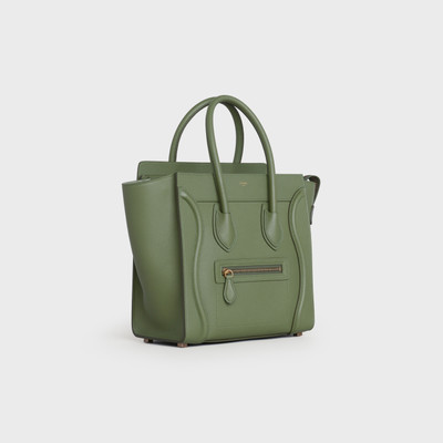 CELINE MICRO LUGGAGE HANDBAG IN DRUMMED CALFSKIN outlook