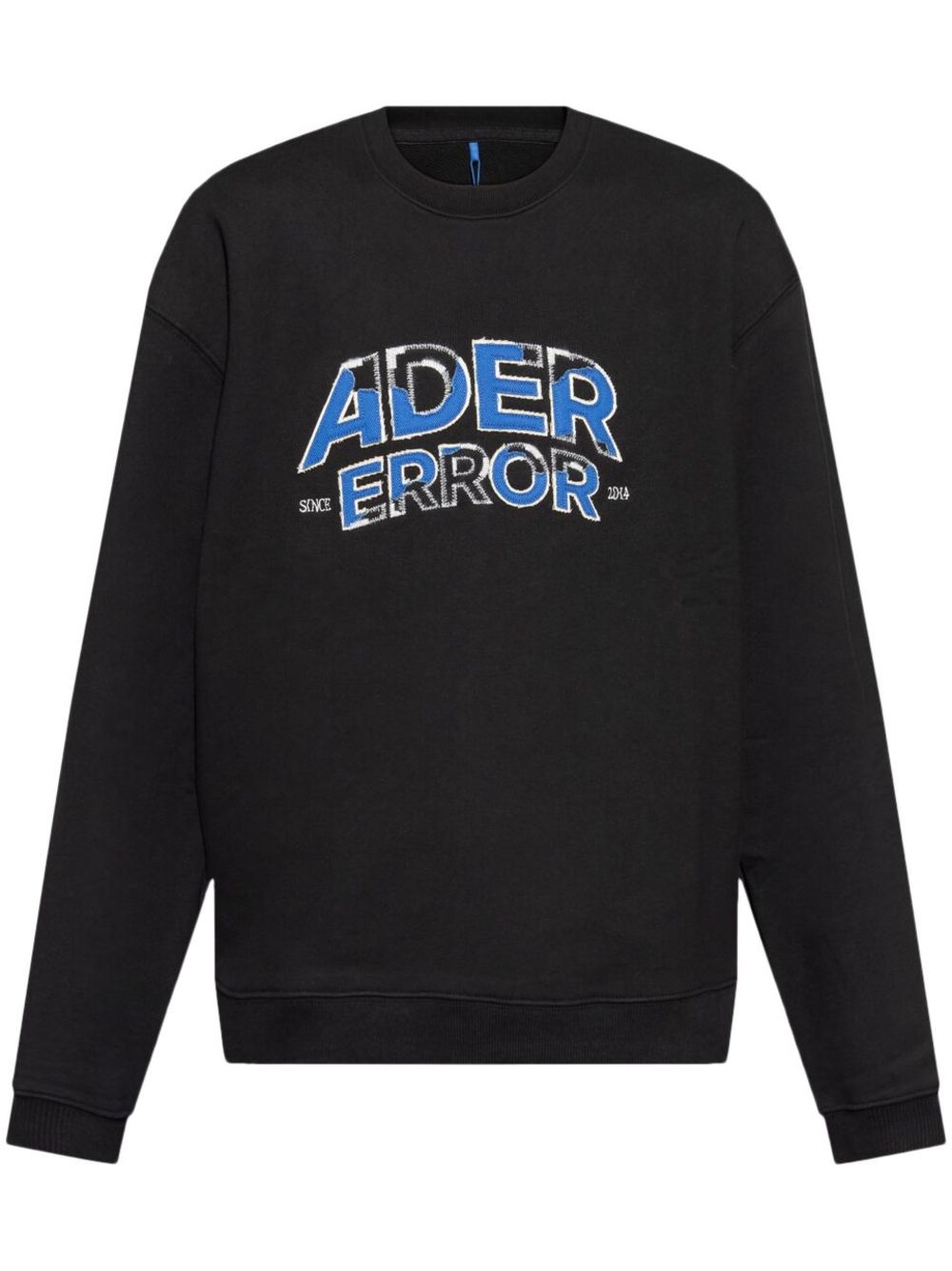 logo embroidered sweatshirt - 1