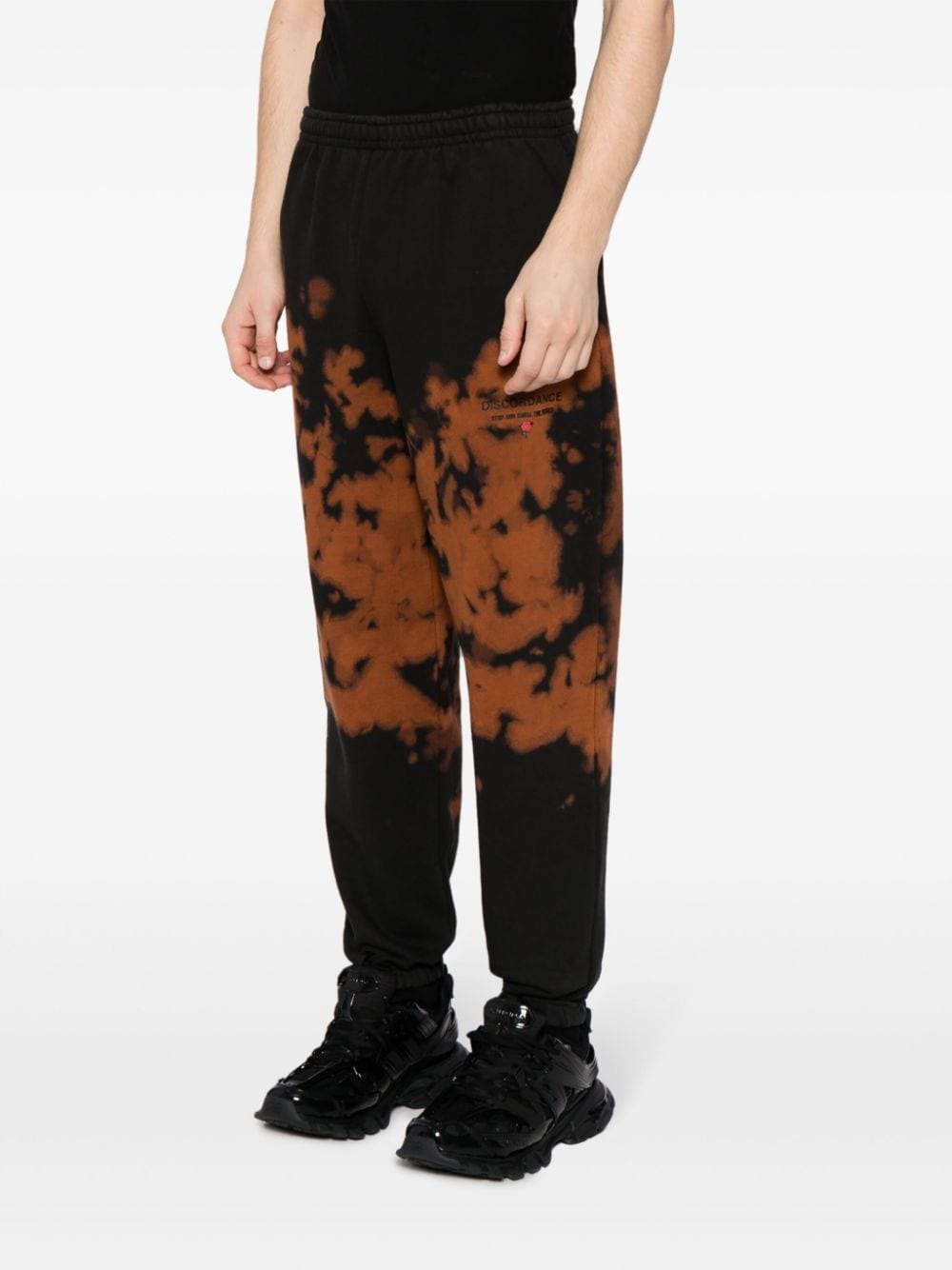 logo-print cotton-blend track pants - 3