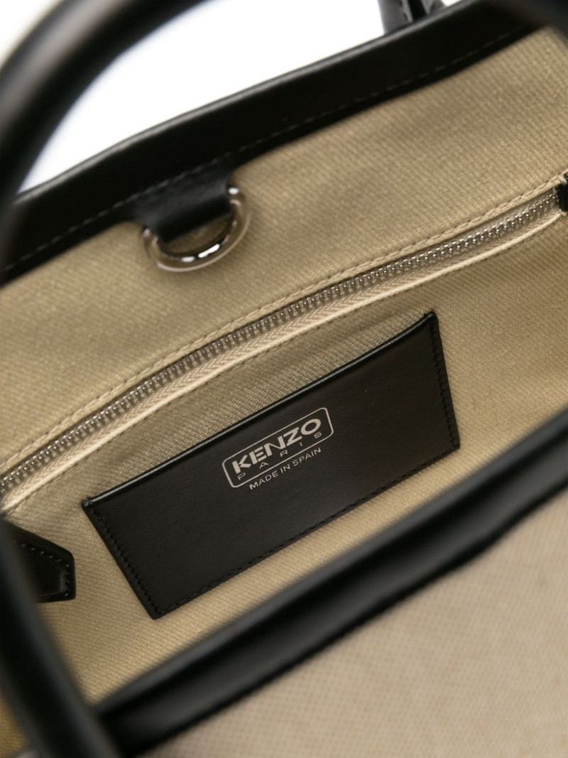 logo-patch tote bag 4