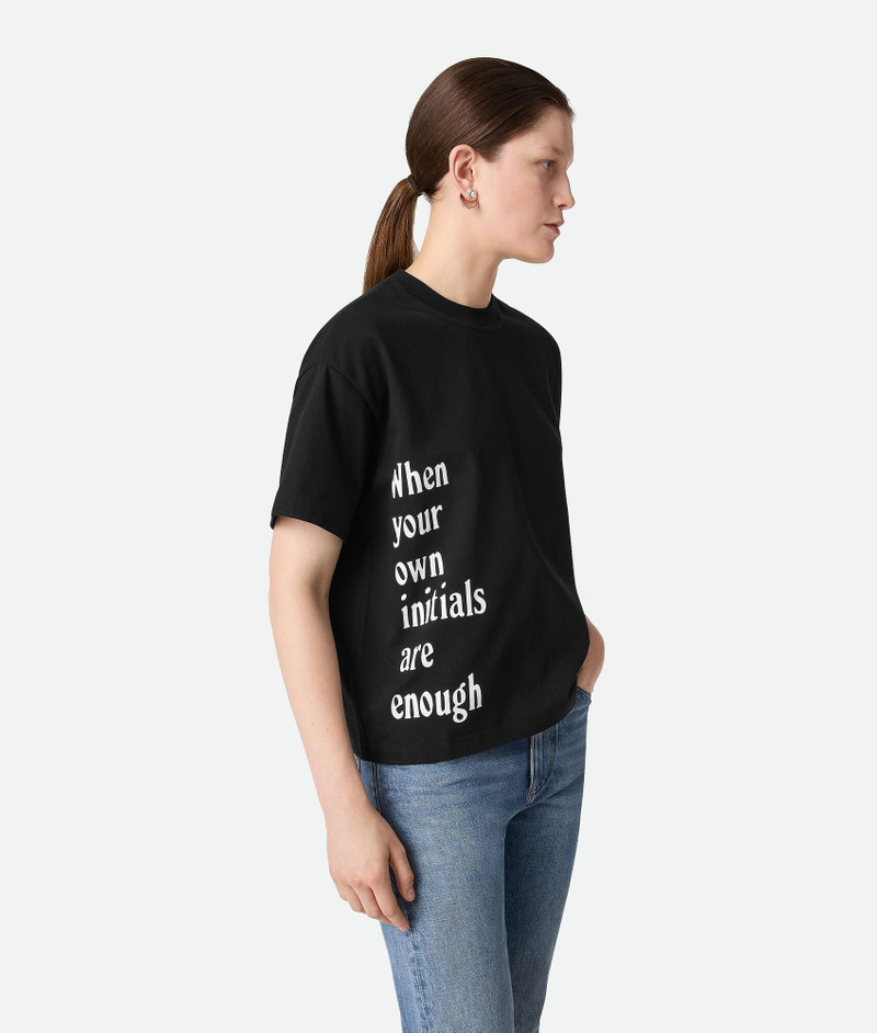 Bottega Veneta Cotton Printed Jersey T-Shirt outlook