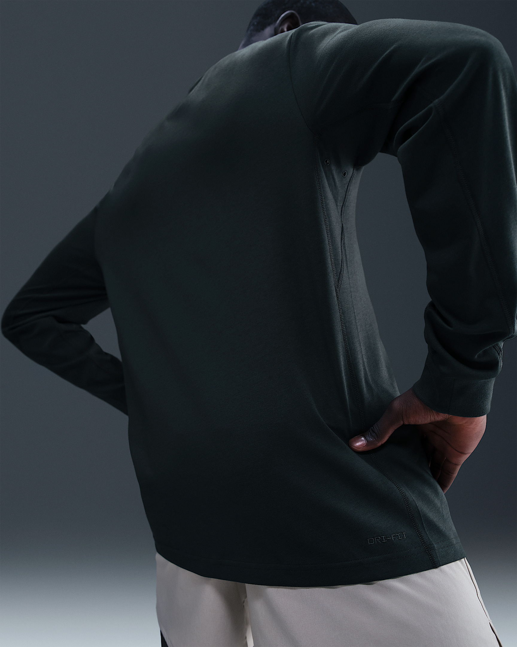 Nike Primary Men's Dri-FIT Long-Sleeve Versatile Top - 2